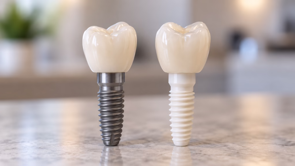 Zirconia vs. Titanium Dental Implants: Which Is Better?